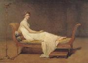 Jacques-Louis David Madame recamier (mk02) Sweden oil painting reproduction